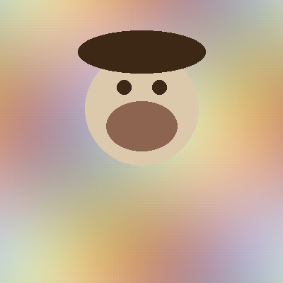 Original portrait before CRT effect